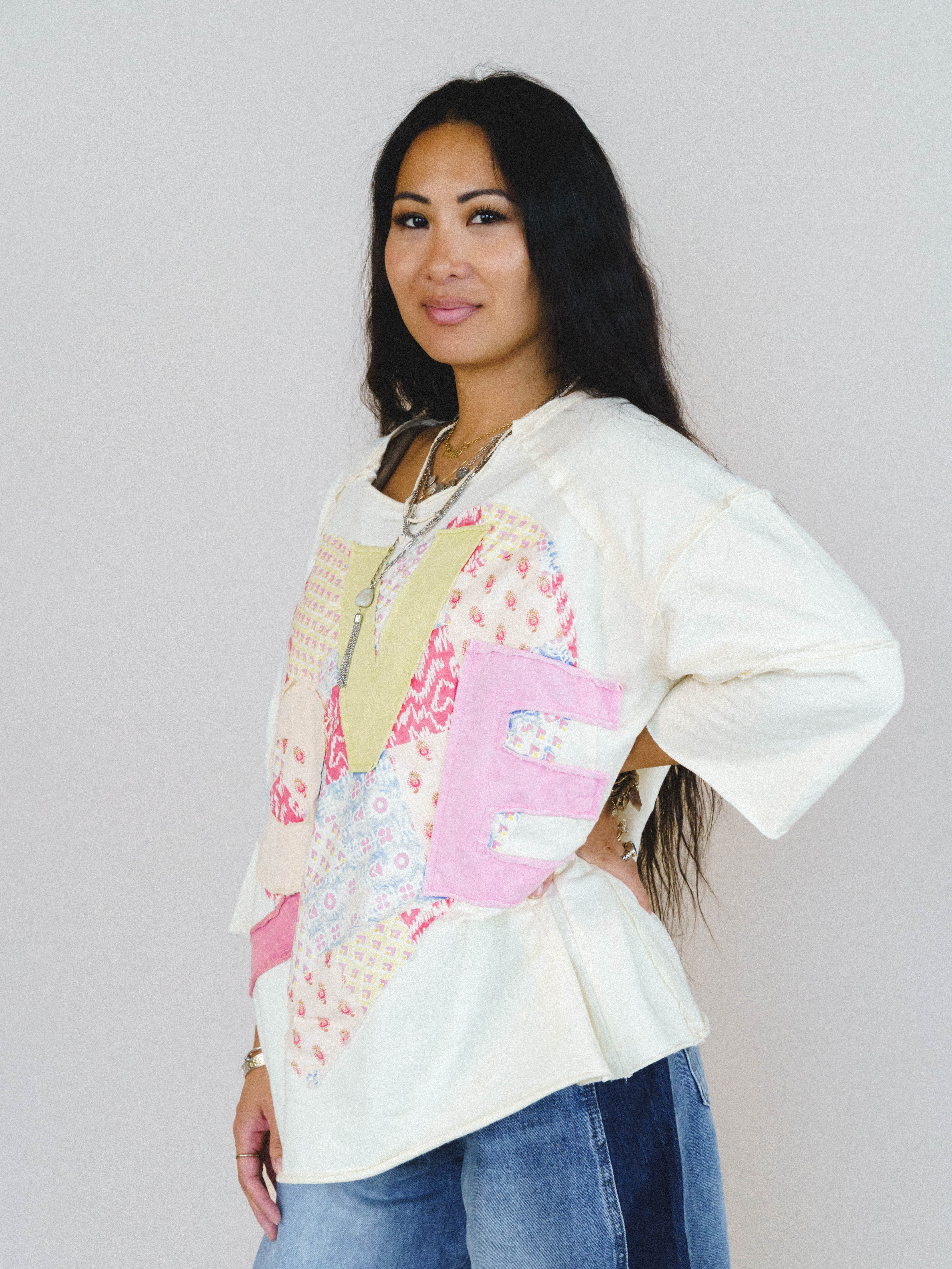 All in Love Tee - Cream - Image 5