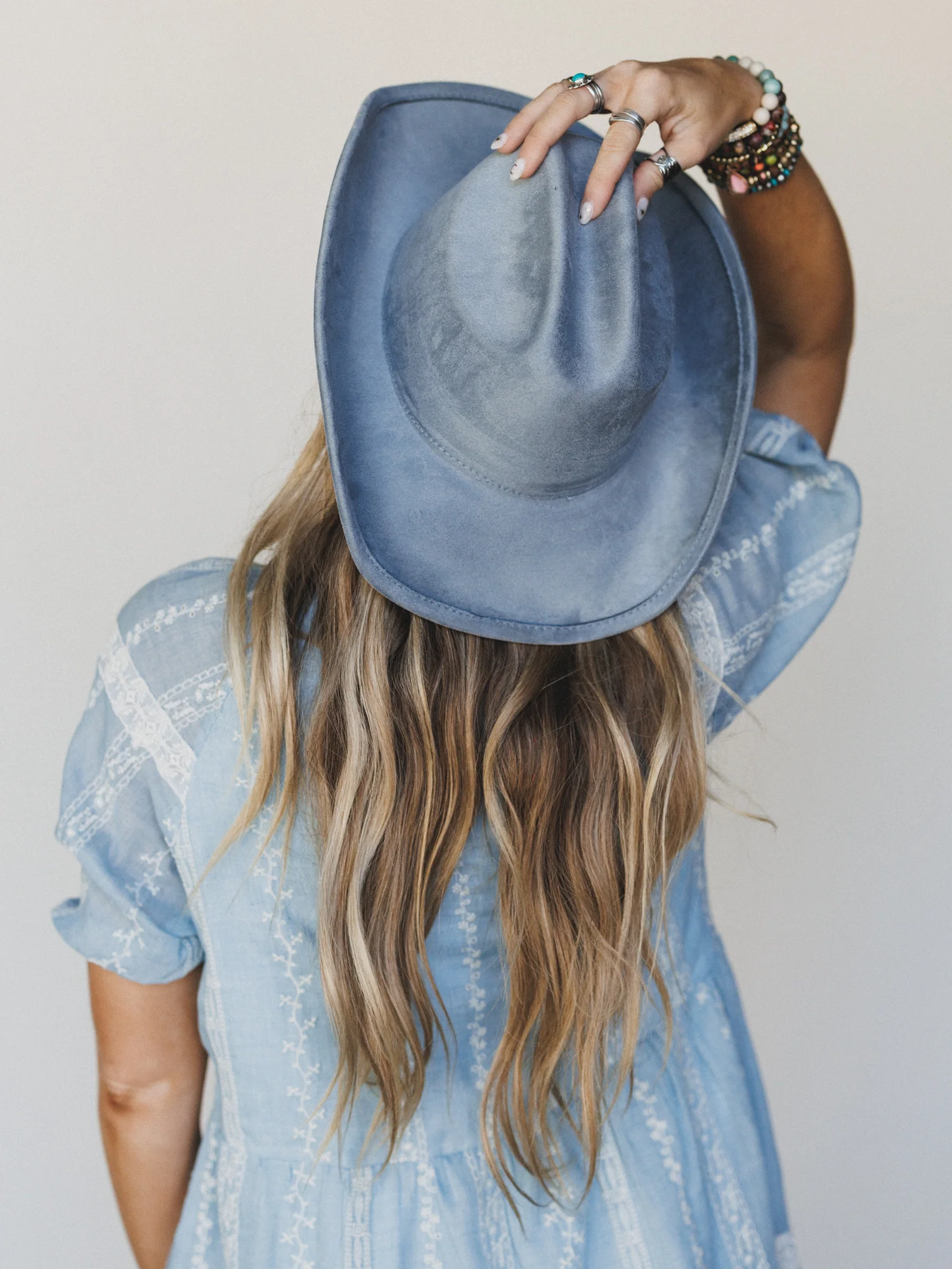Baby Blues Cowboy Hat - Blue - Image 5