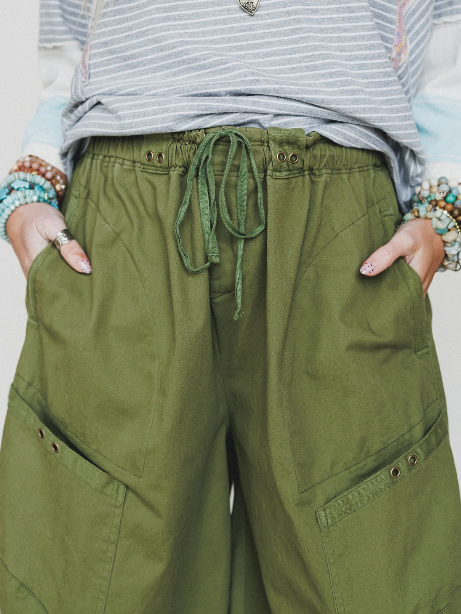 Better Than Ever Pants - Olive - Image 3