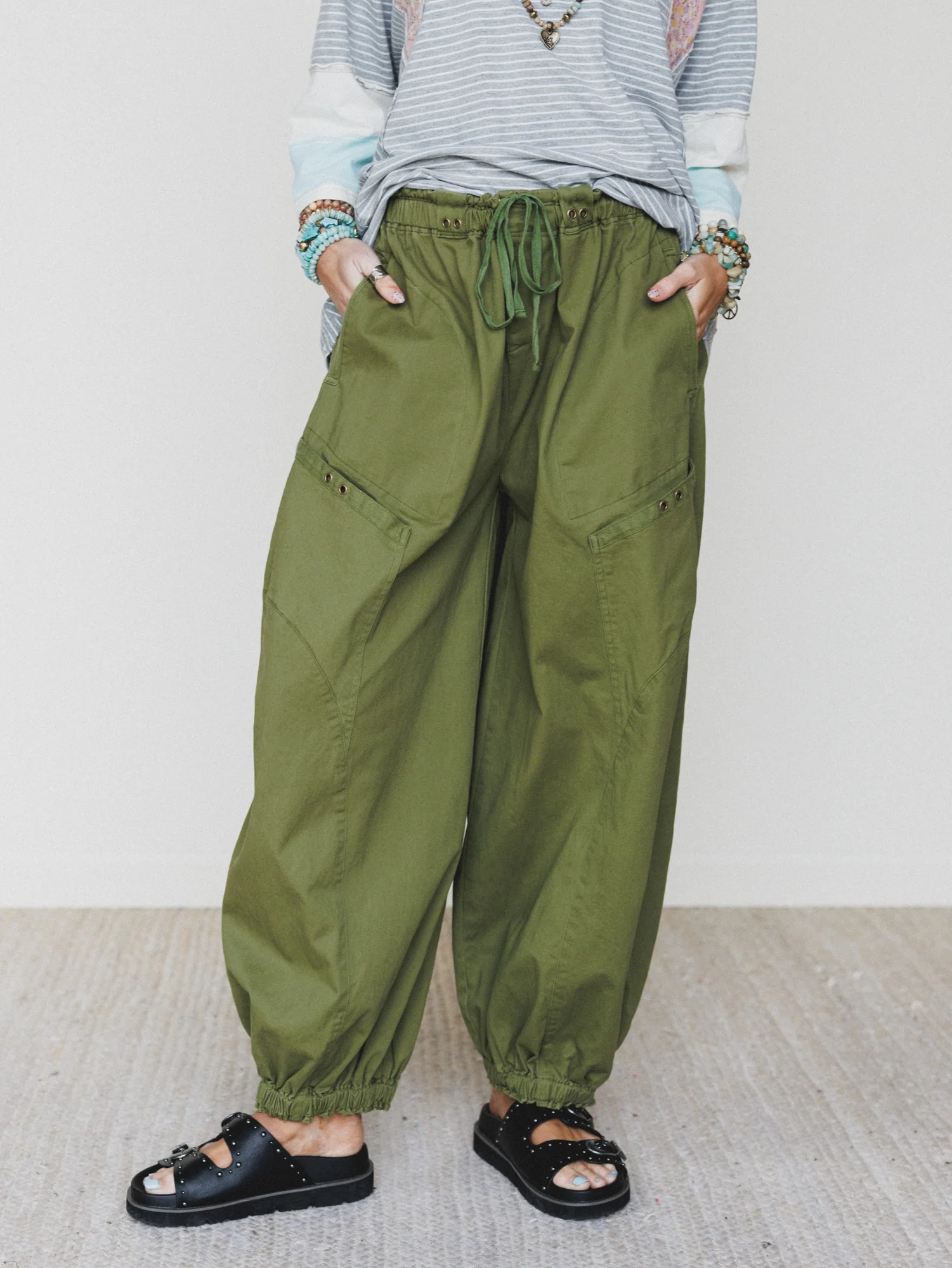 Better Than Ever Pants - Olive - Image 7
