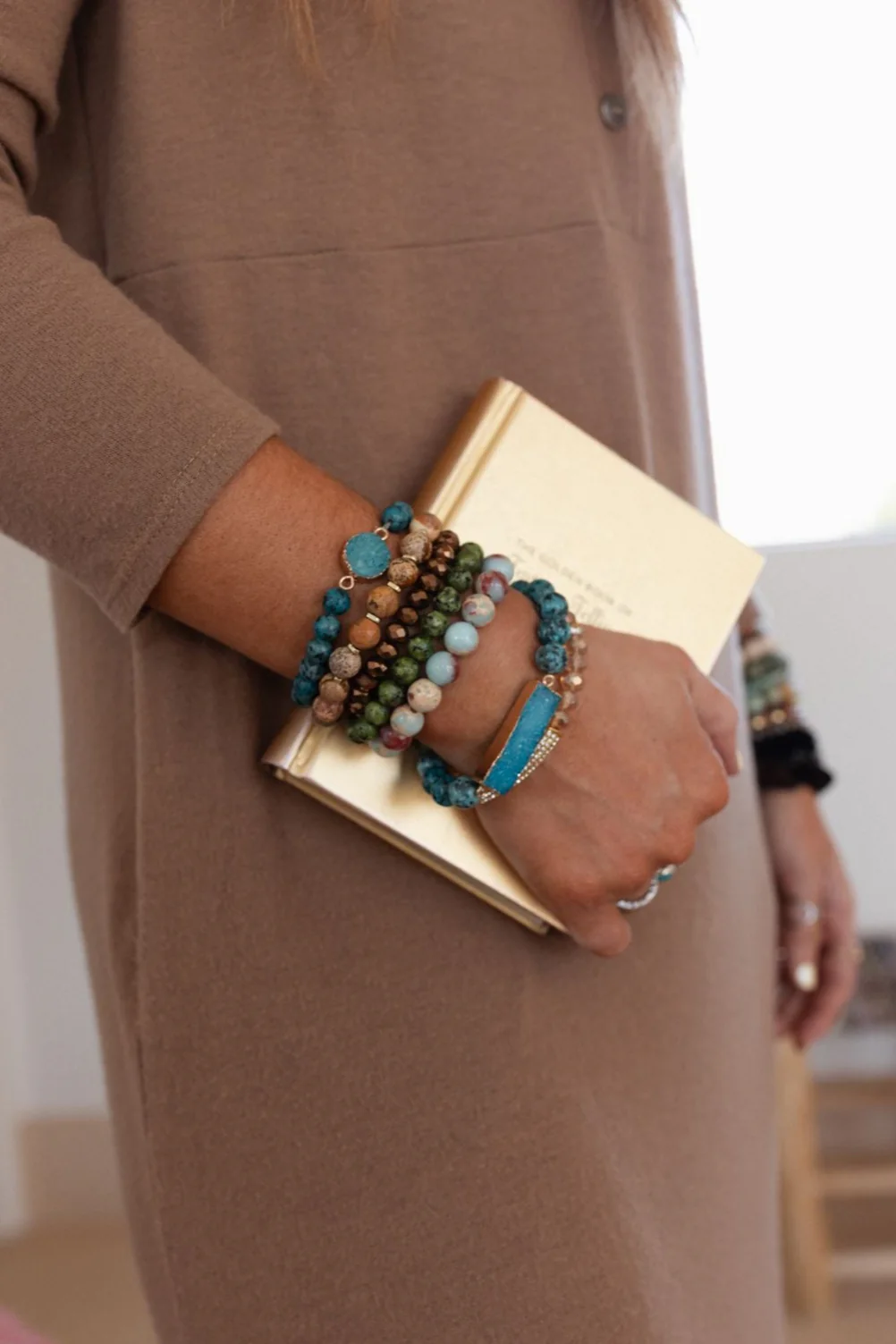 Blue Lagoon Bracelet Set - Blue
