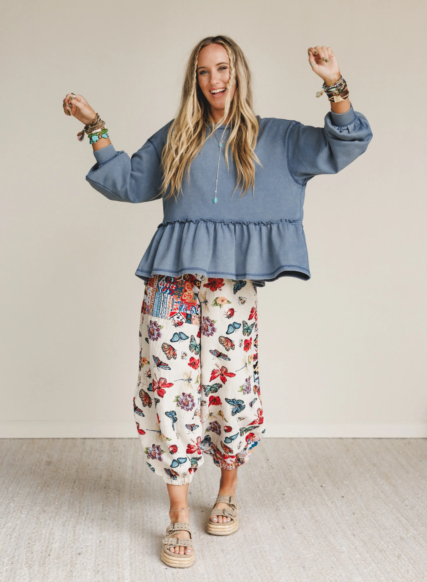 Butterfly Effect Pants - Multi - Image 7