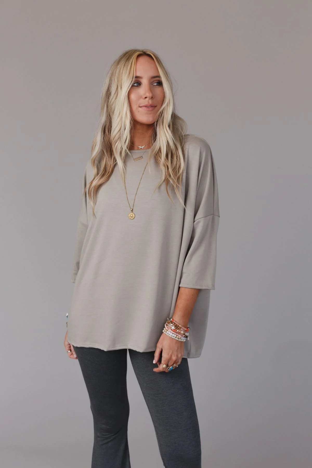 The Nest Cozy Cool Oversized Tee - Coco - Pre Order - Image 4