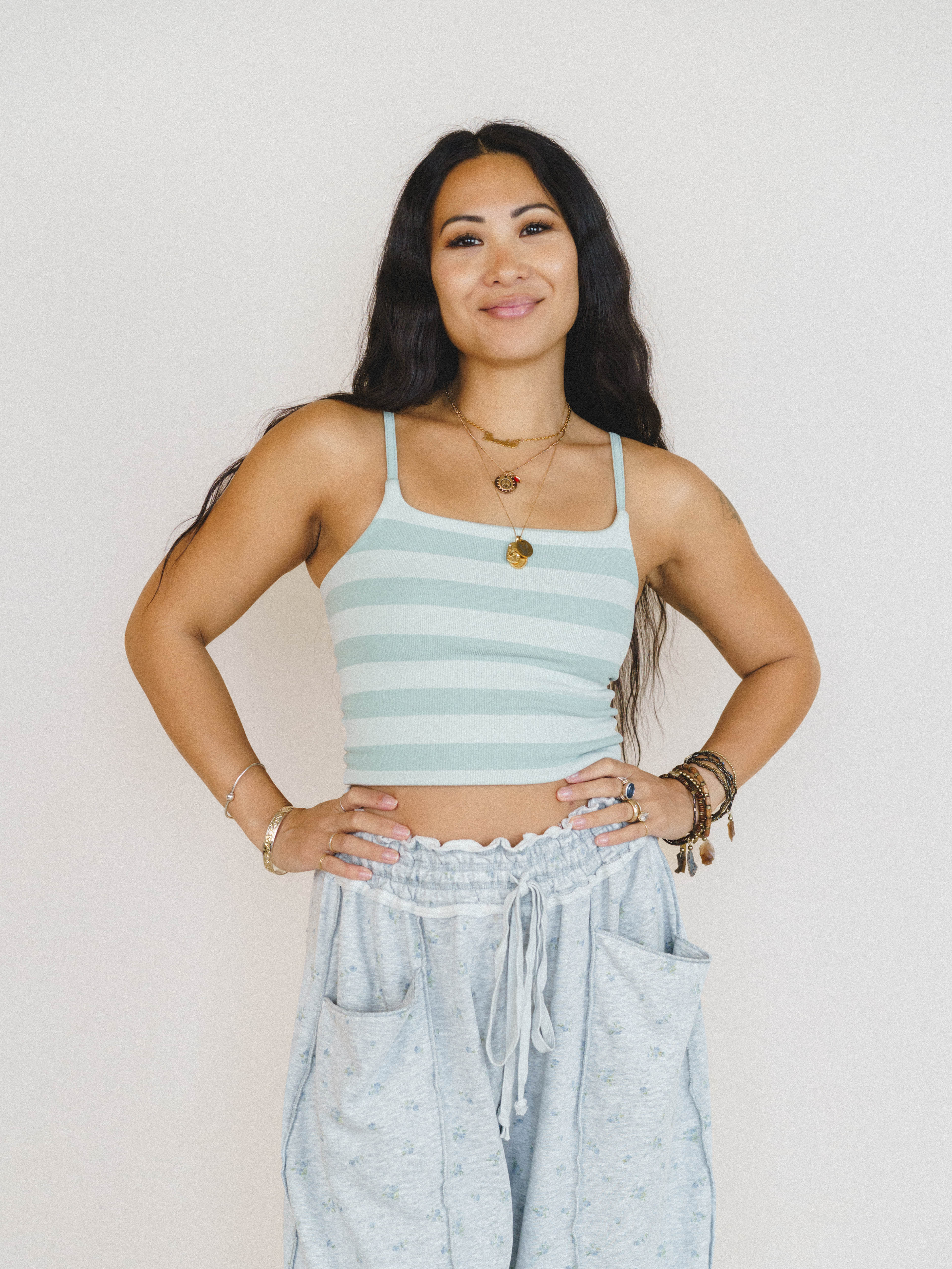 Daylight Stripes Brami - Dusty Mint - Image 4