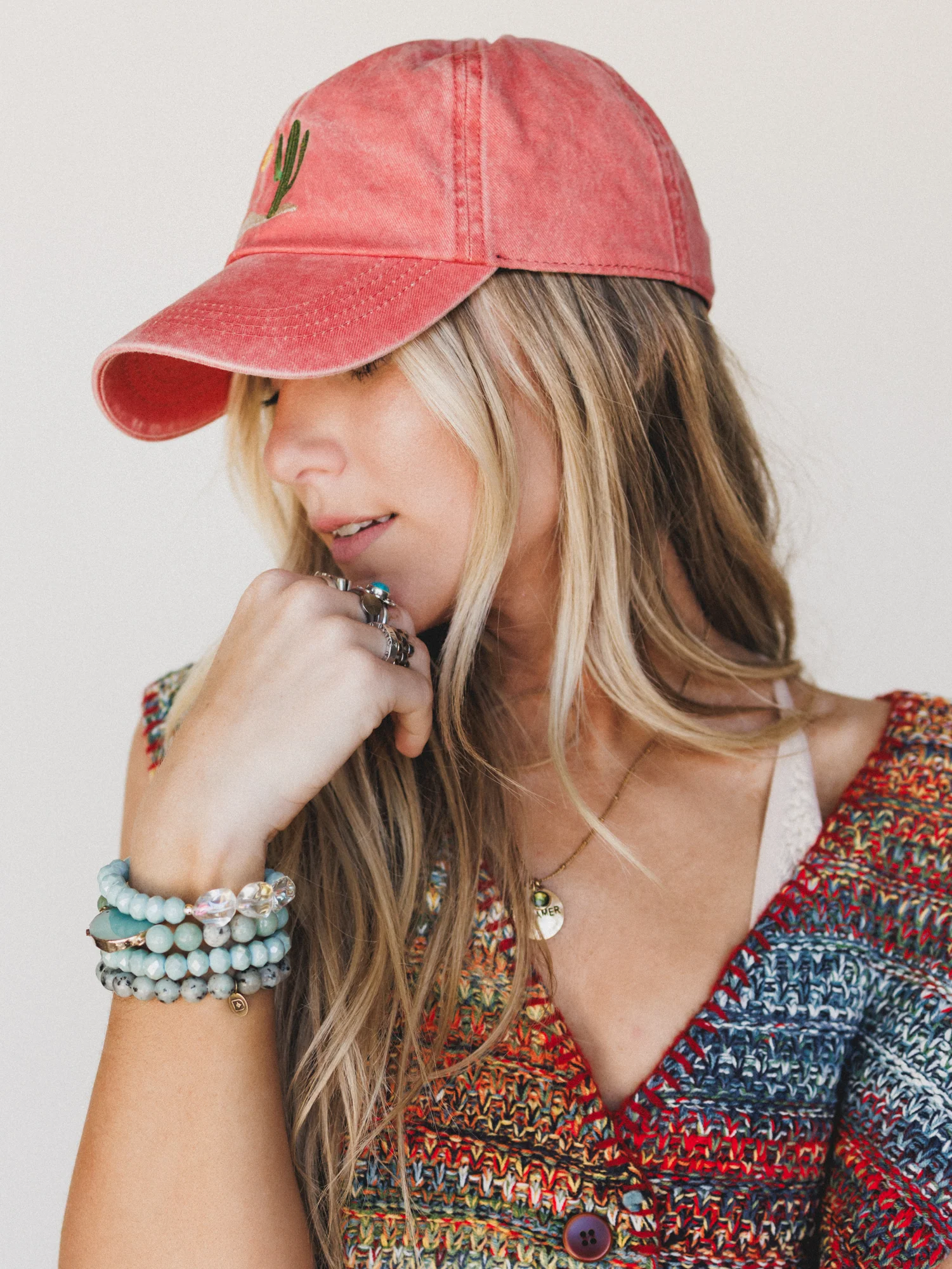 Desert Dreaming Baseball Hat - Burnt Orange - Image 3