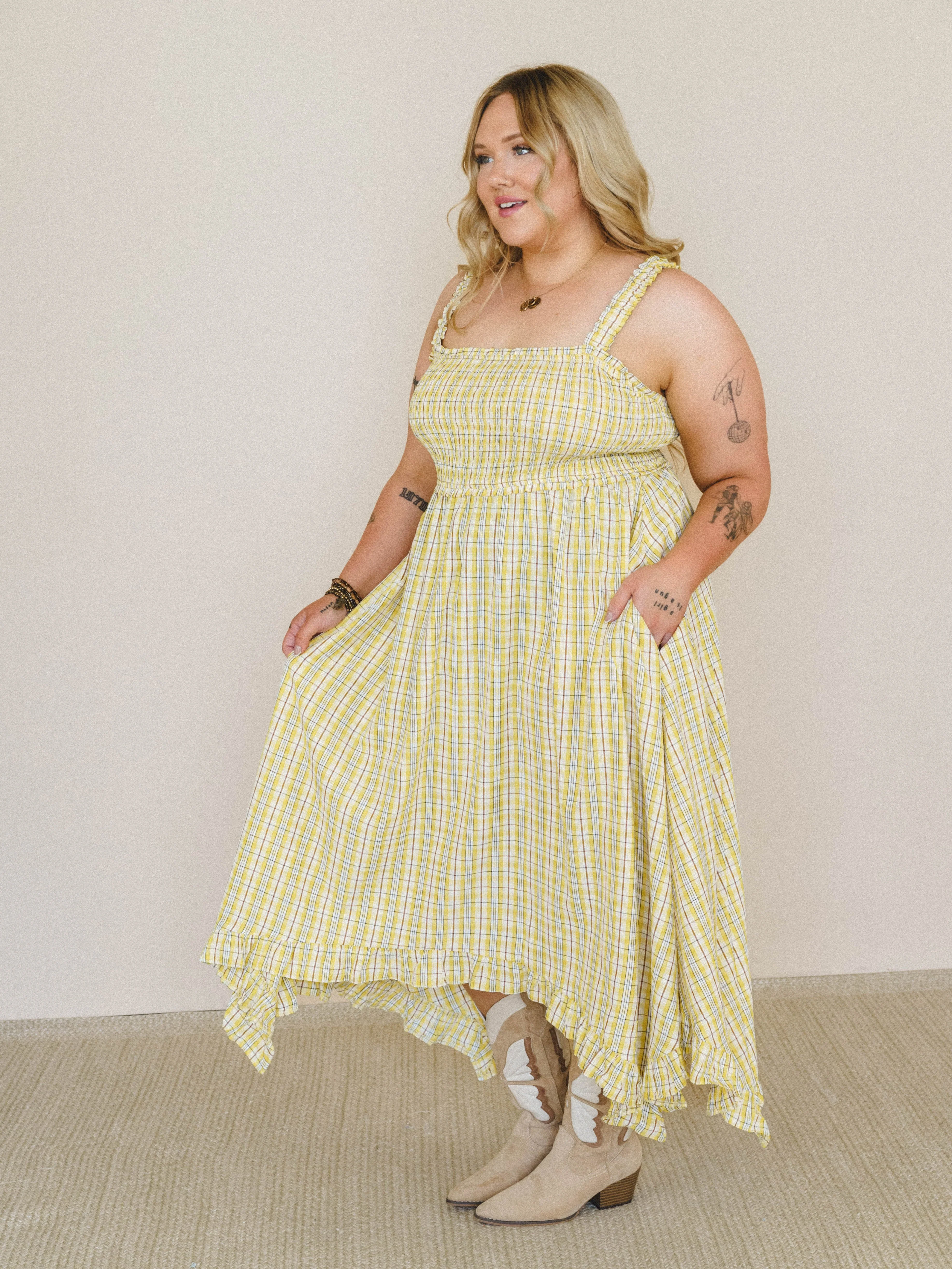 Fairyland Dreaming Dress - Yellow - Image 2