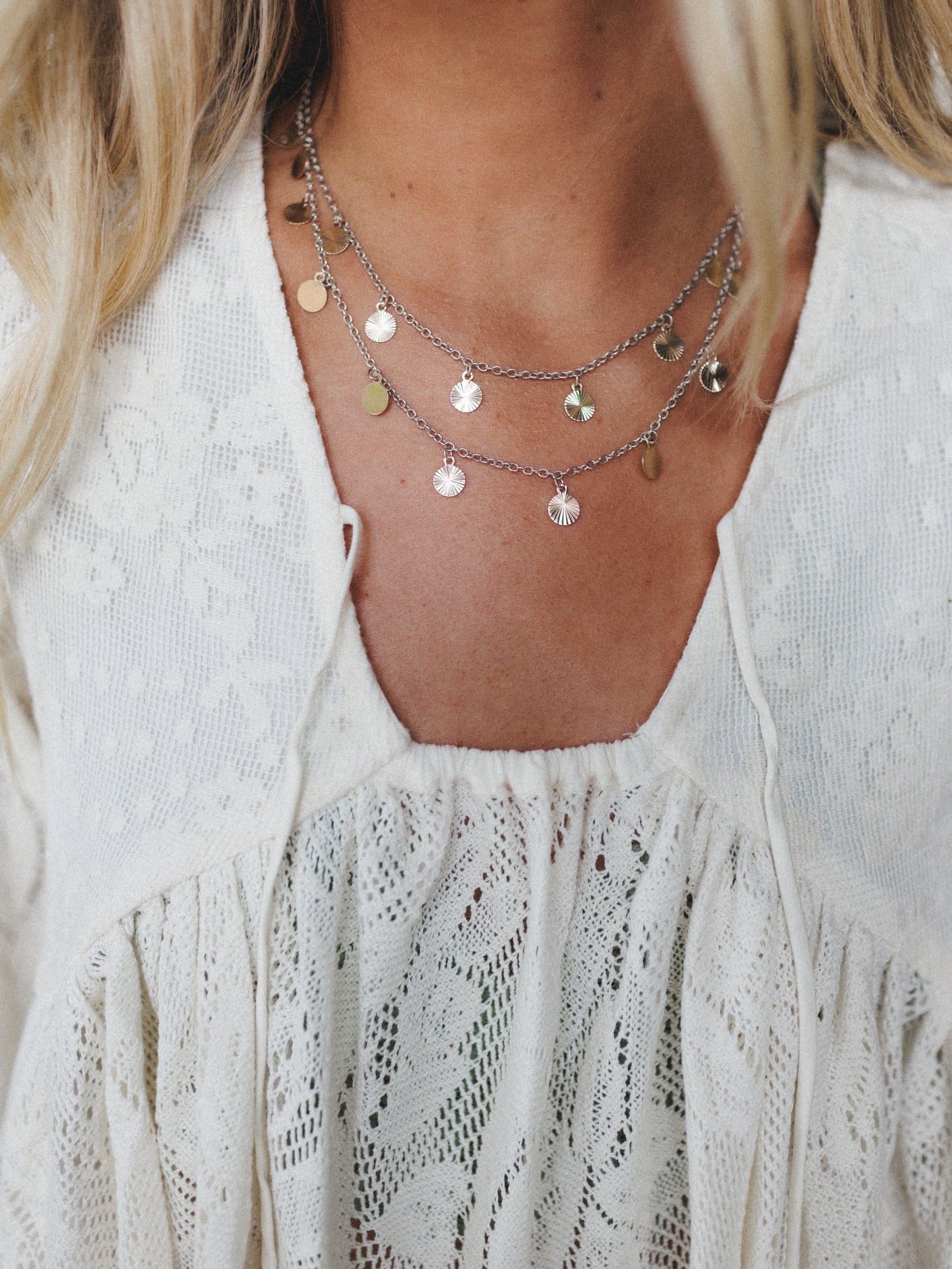 Golden Tide Necklace - Gold - Image 3