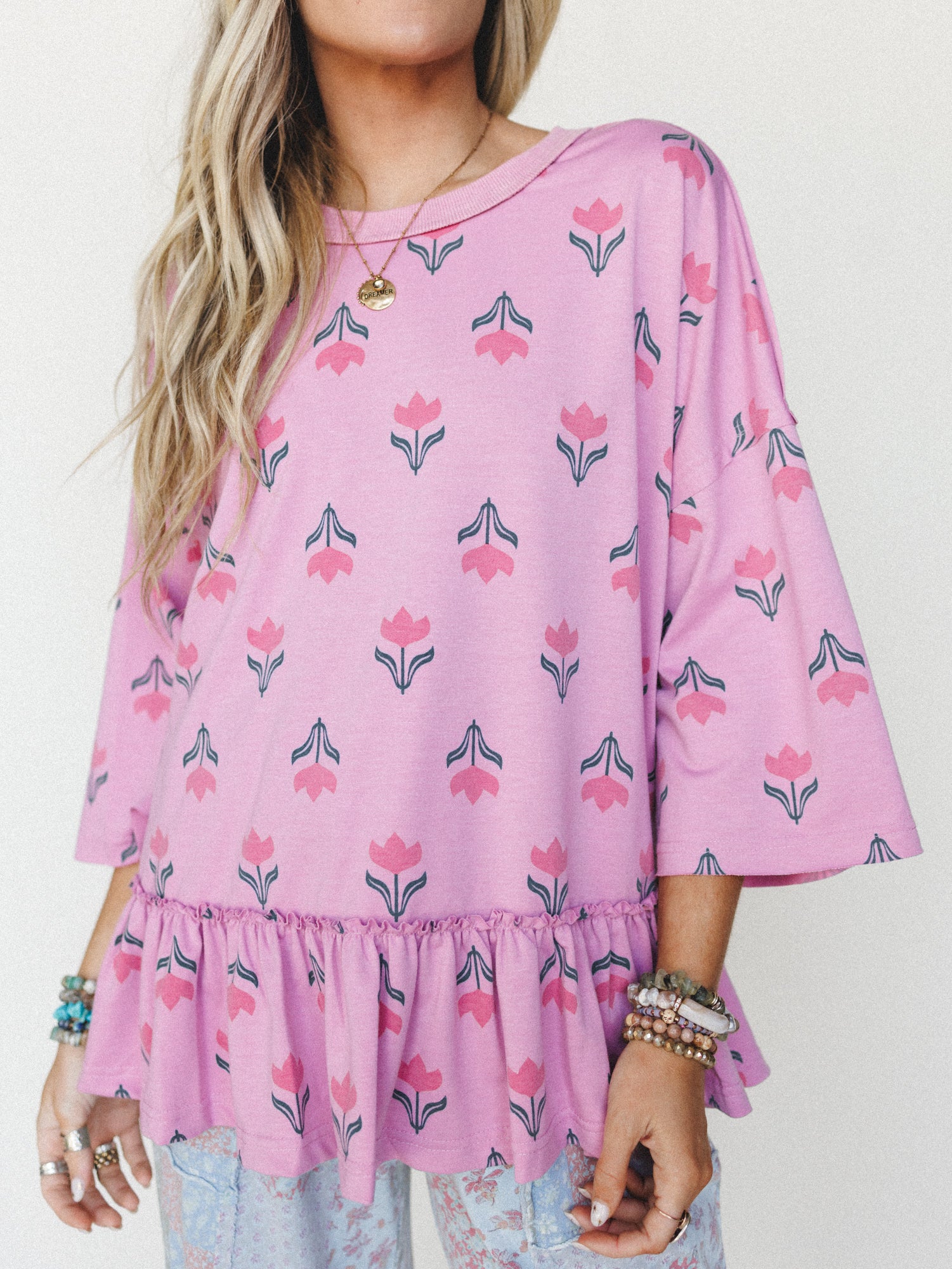 Little Moments Tee
- Dusty Rose - Image 2