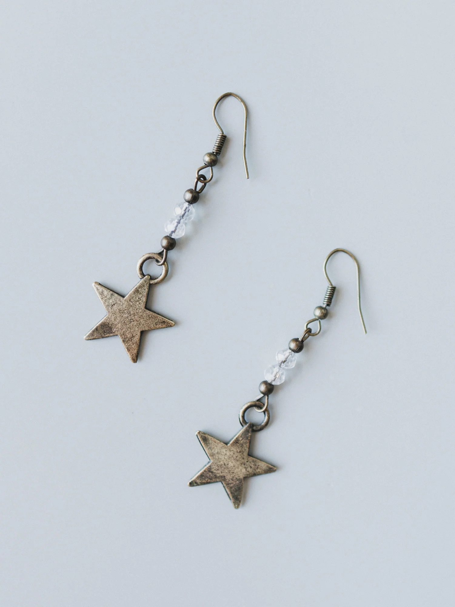 Macey Star Earrings - Gold - Image 3