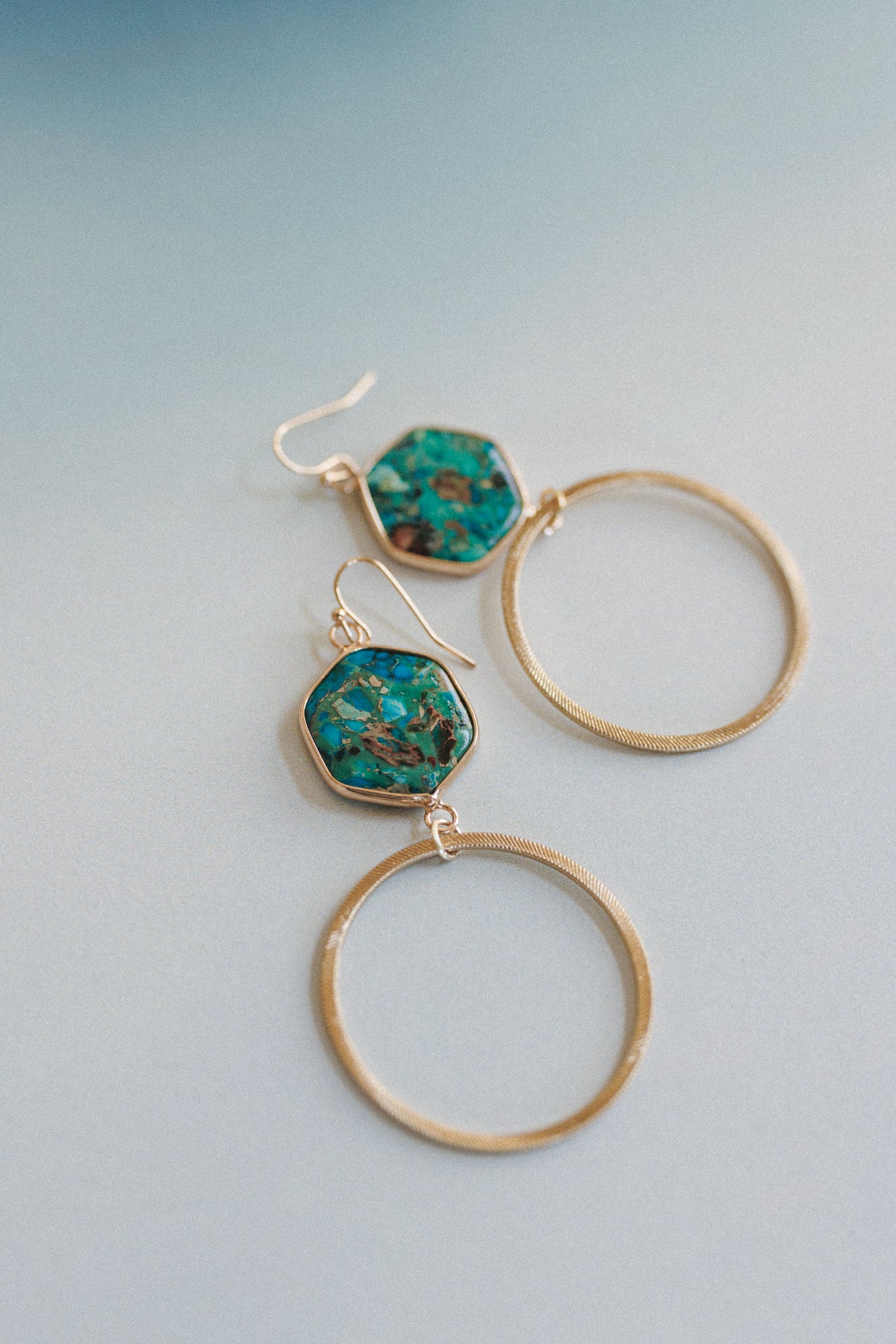 Maritime Earrings - Turquoise - Image 3