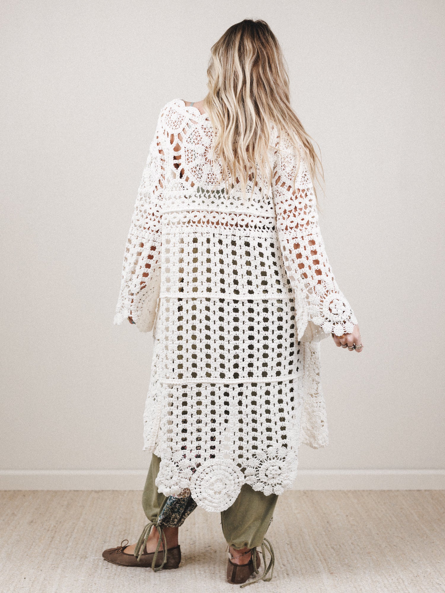 Maysa Crochet Top - Cream - Image 3