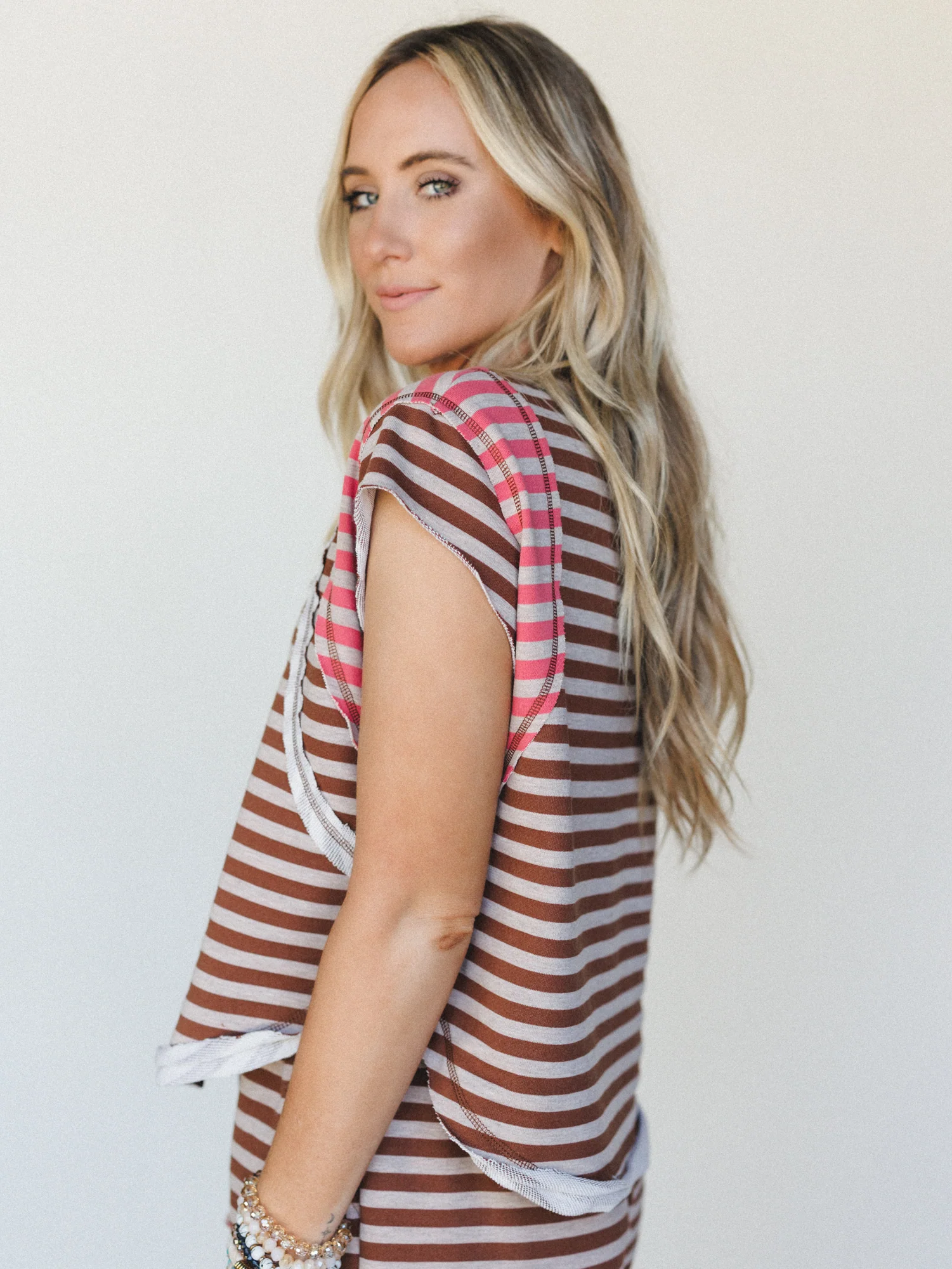 Mazy Two Piece Set - Coffee Coral - Image 4