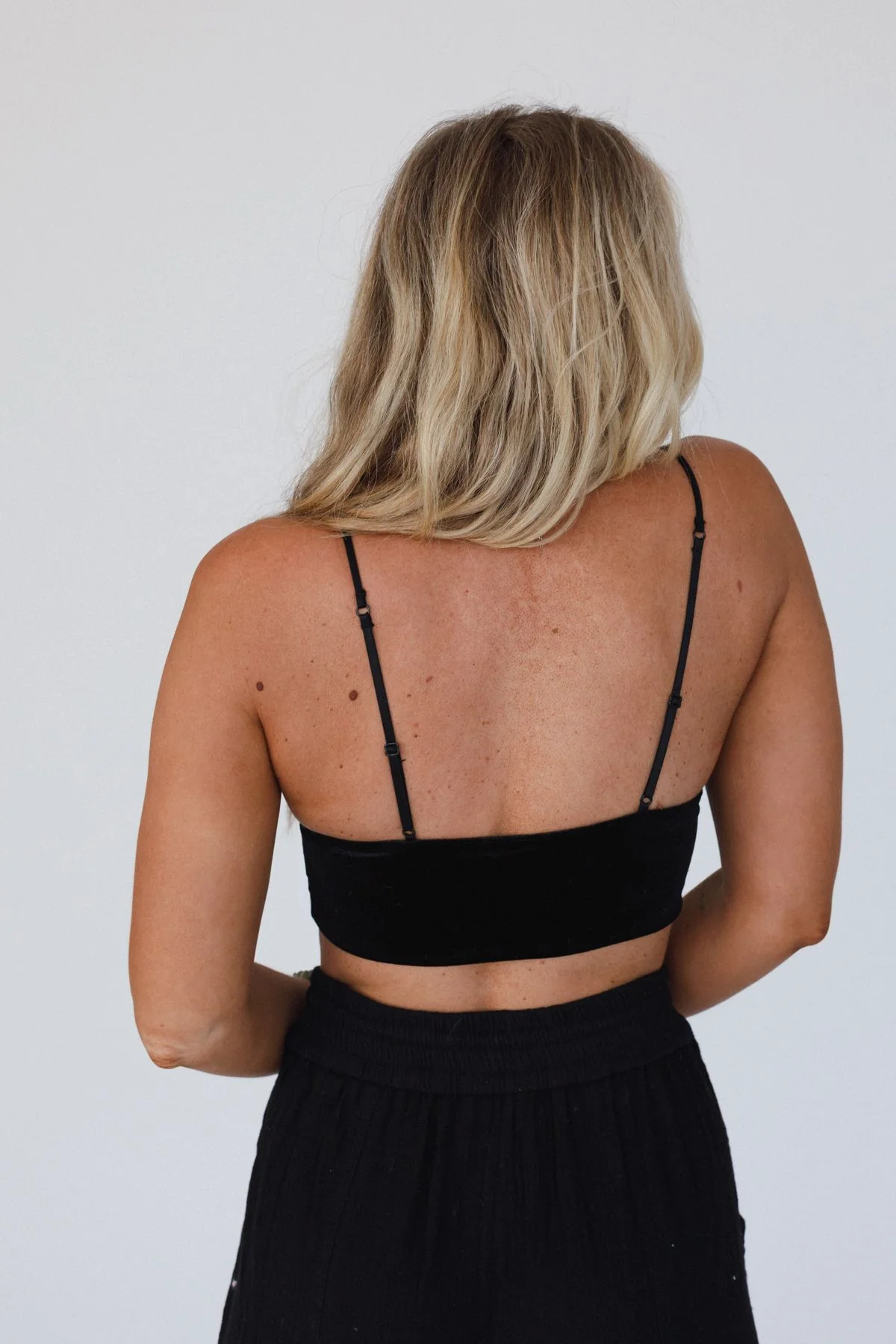 Mod Velvet Bralette - Black - Image 4