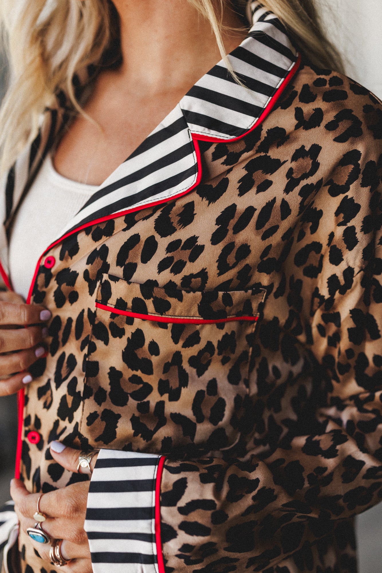 Night Safari Leopard Print Set - Camel - Image 5
