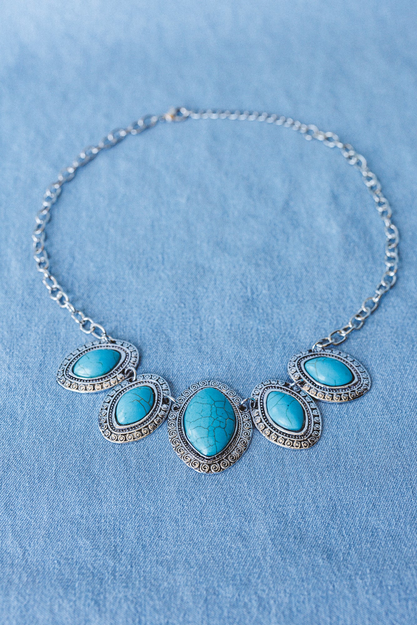 Opal Sky Necklace - Turquoise
