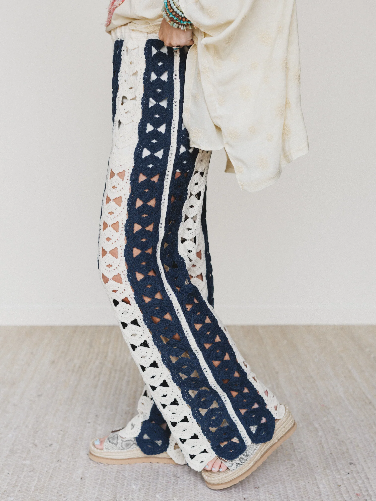 Seaside Pants - Natural Navy - Image 3