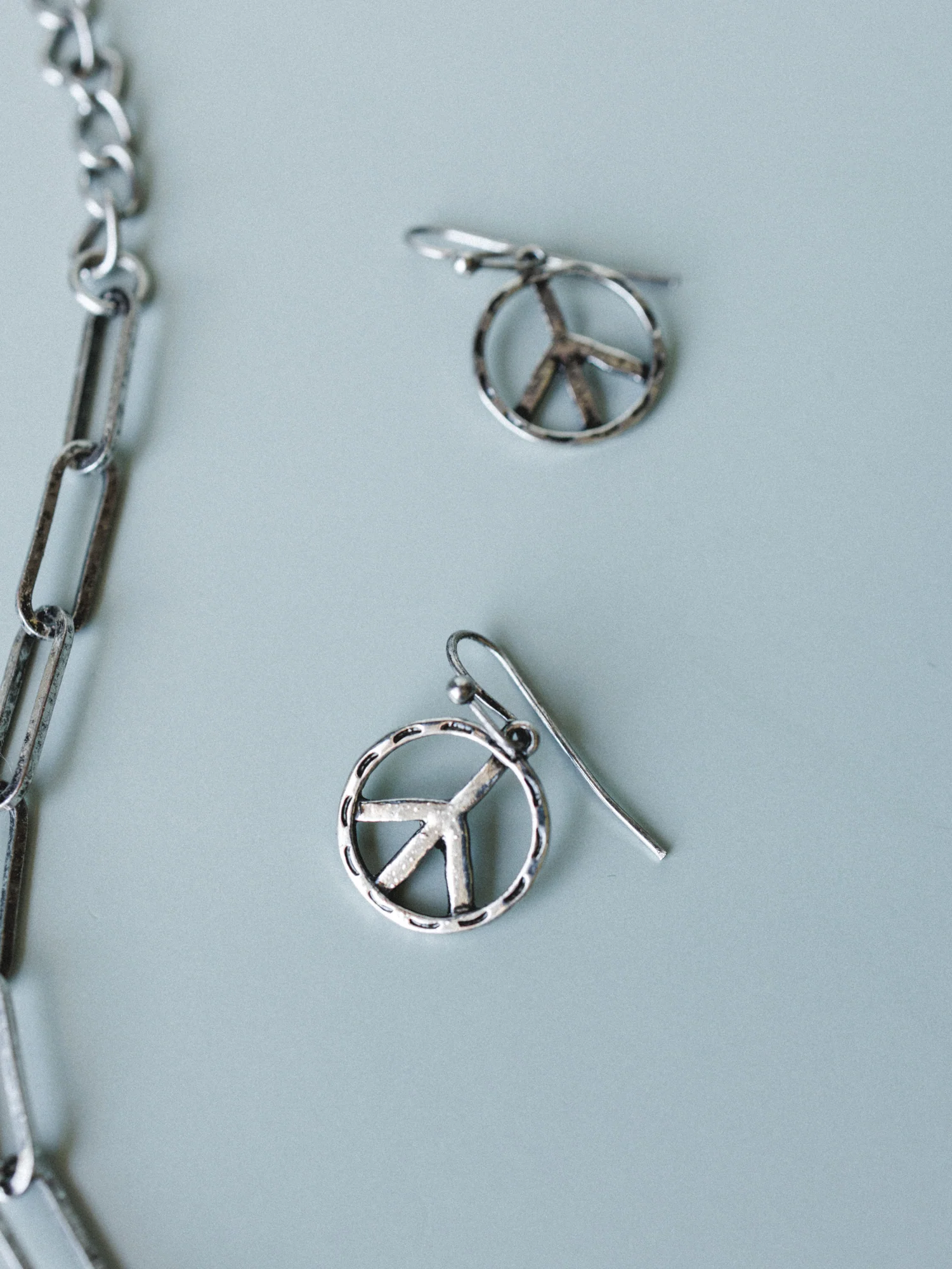 Show Peace Necklace and Earring Set - Turquoise - Image 4
