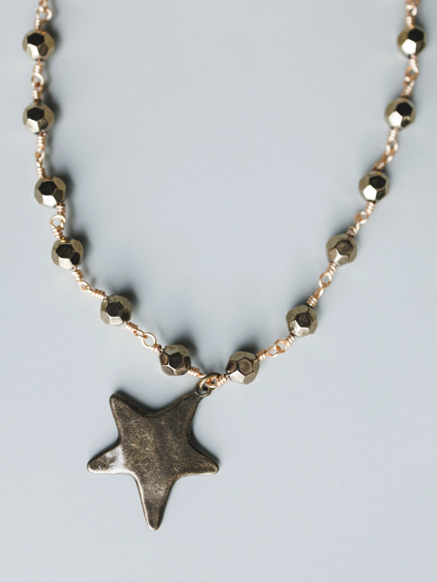 Star Dust Necklace - Bronze - Image 3