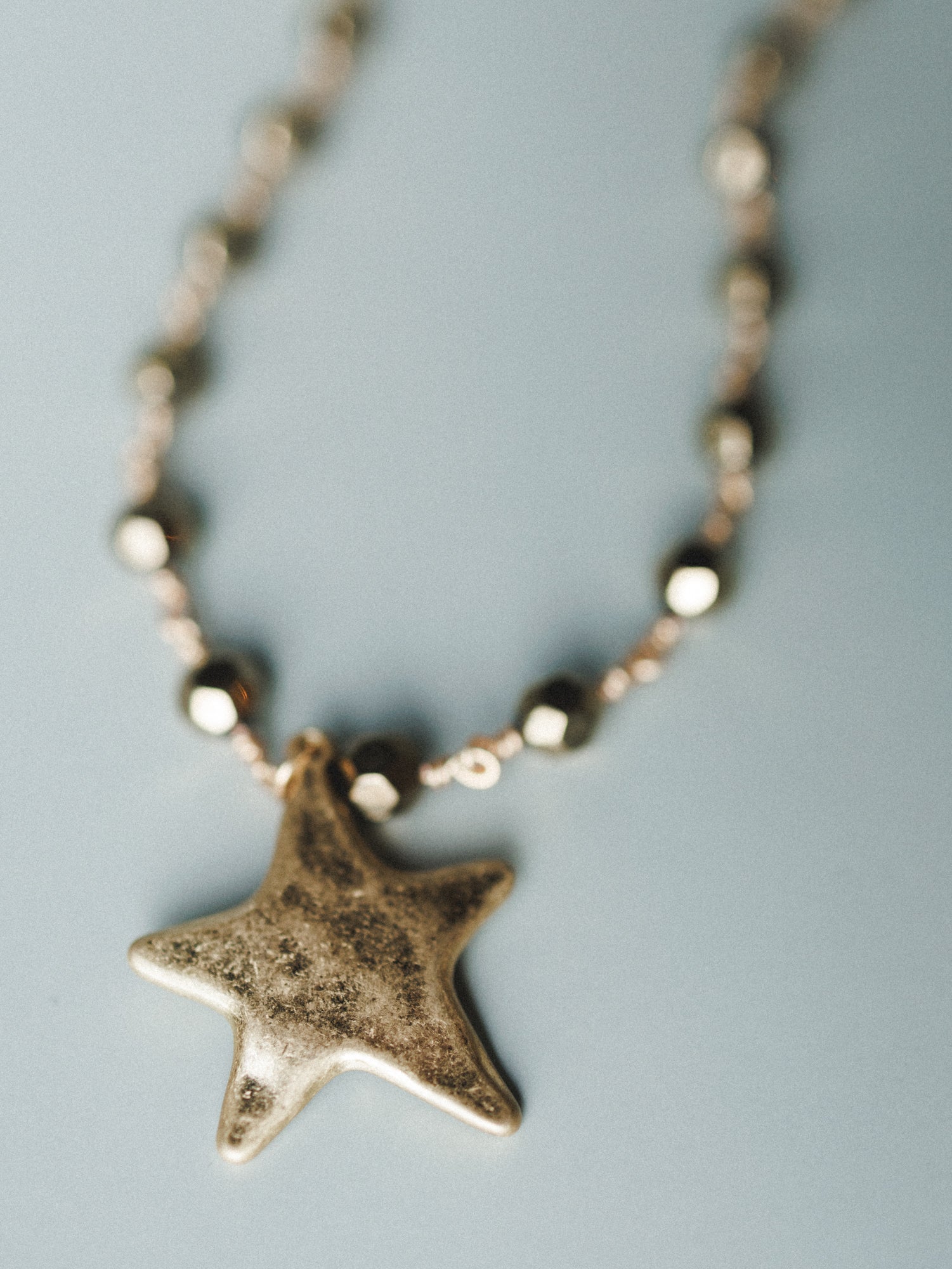 Star Dust Necklace - Gold - Image 4