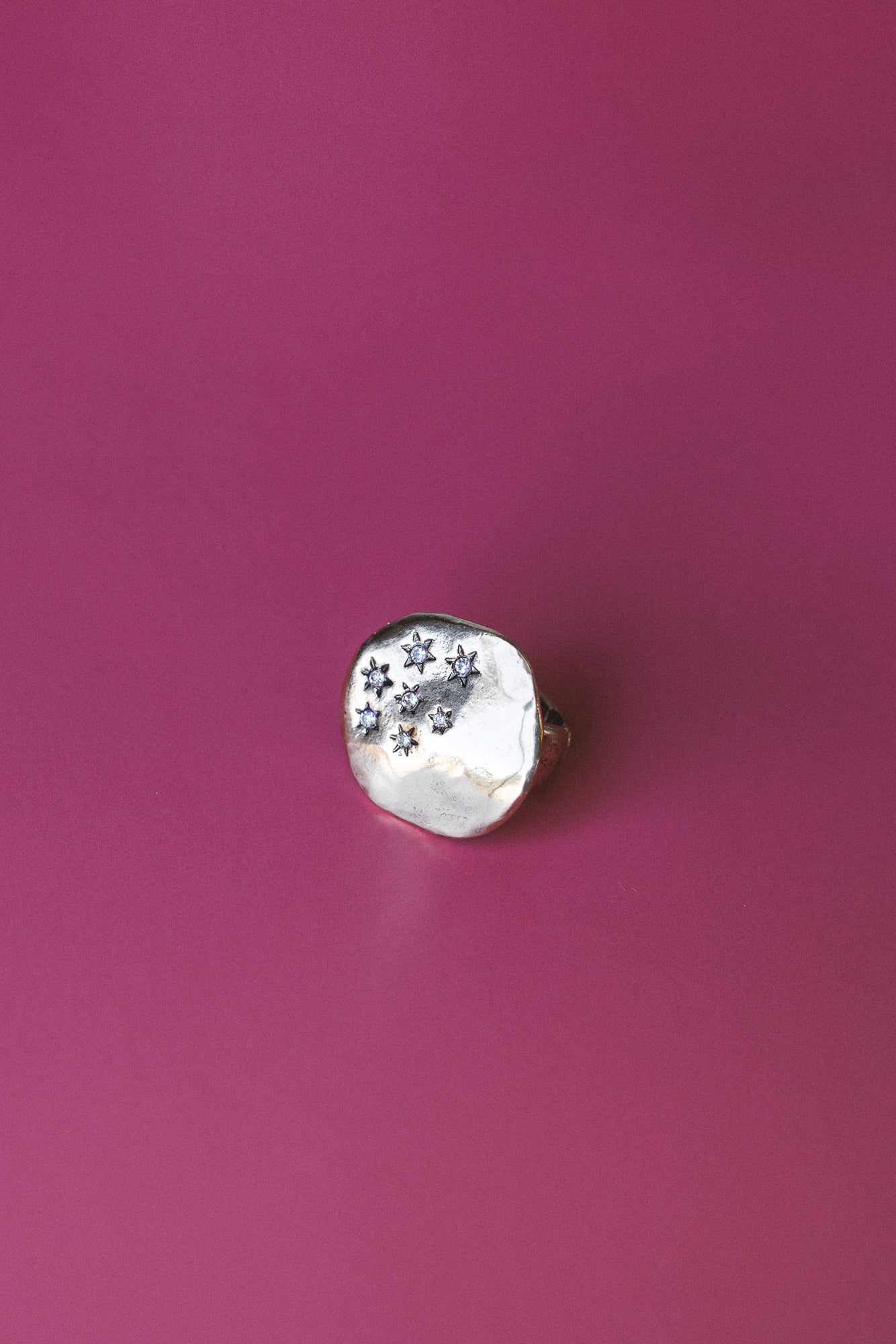 Starlit Stone Ring - Gold - Image 2