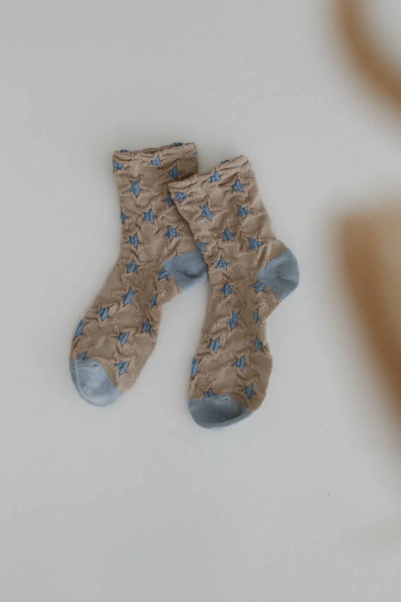 Super Star Socks - Beige - Image 4