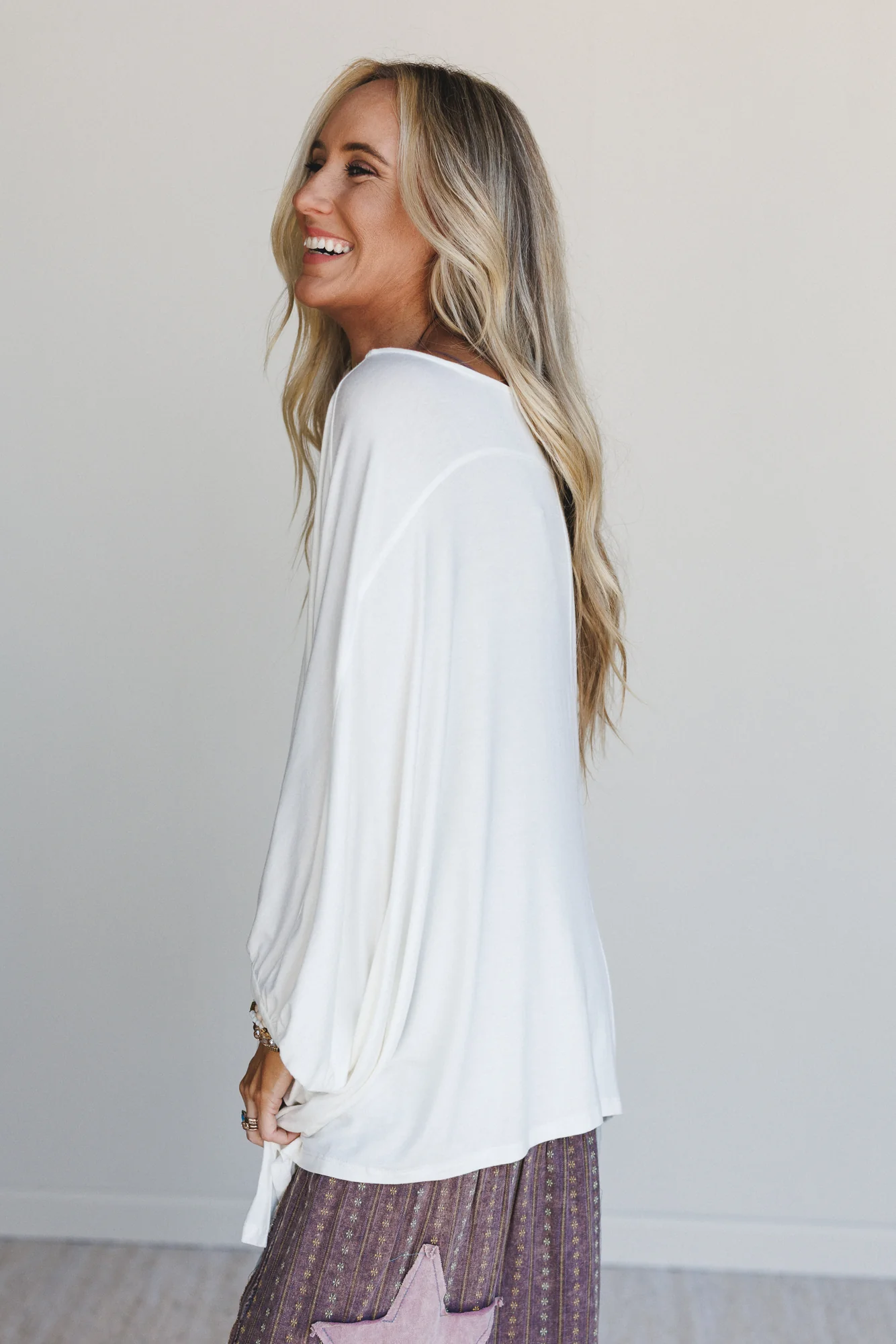 The Nest Ever Easy Top - Off White - Image 5
