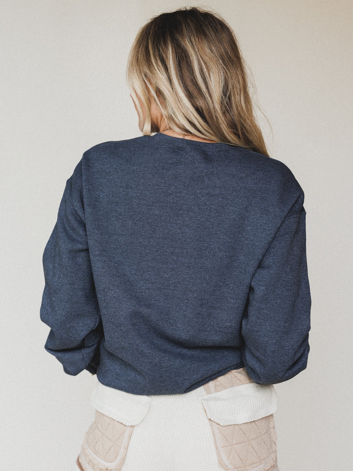 The Nest Lucky Gal Sweatshirt - Dark Heather Gray - Image 5