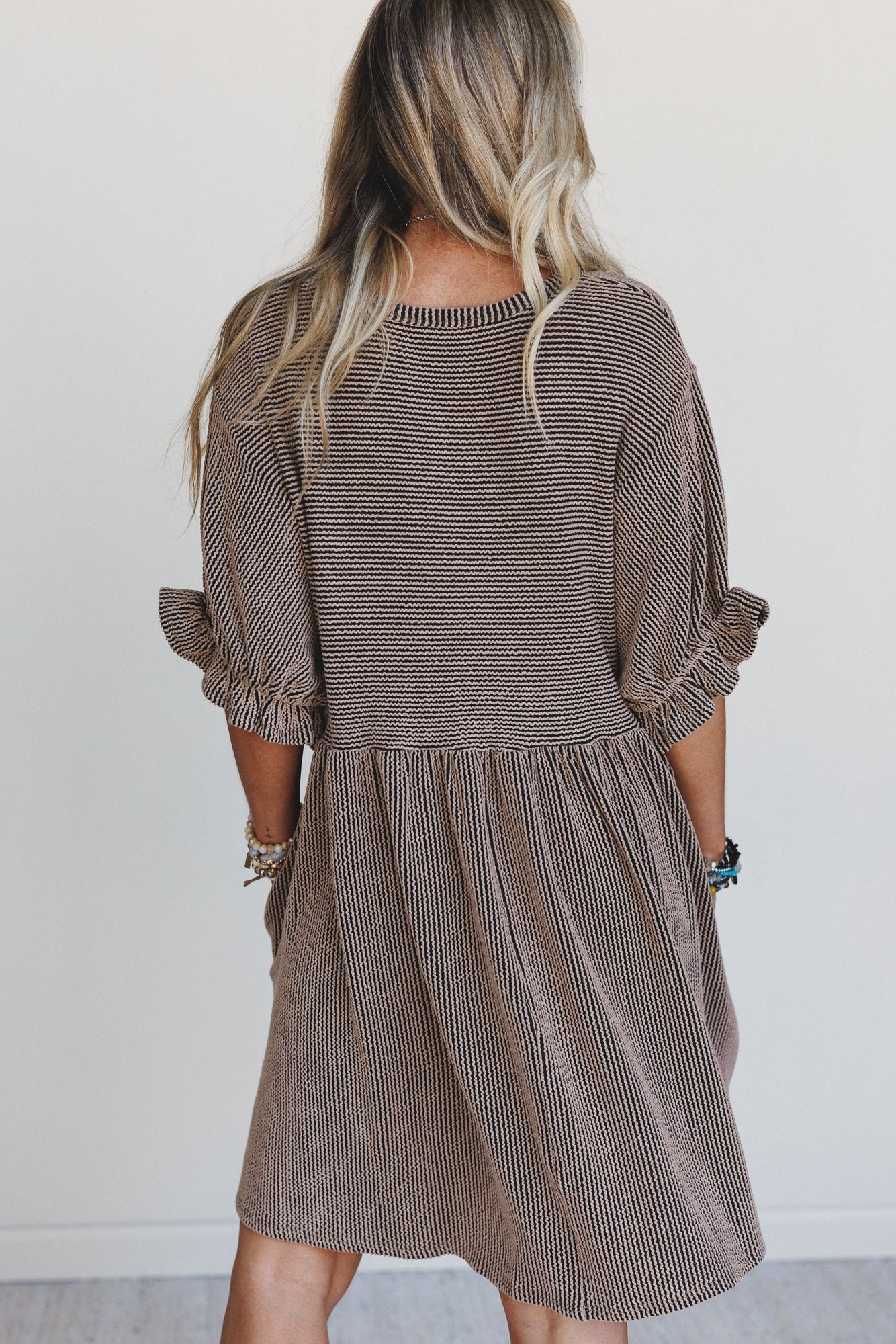The Nest Open Sky Dress - Camel - Image 4