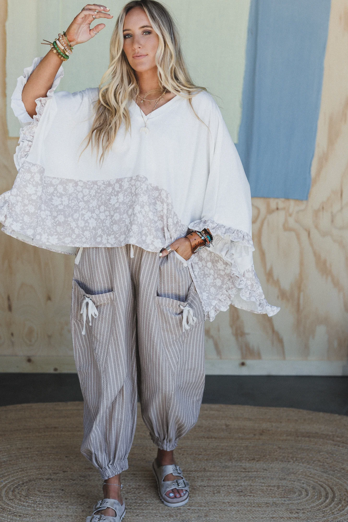 The Nest Soft Ambition Top - Taupe - Image 5