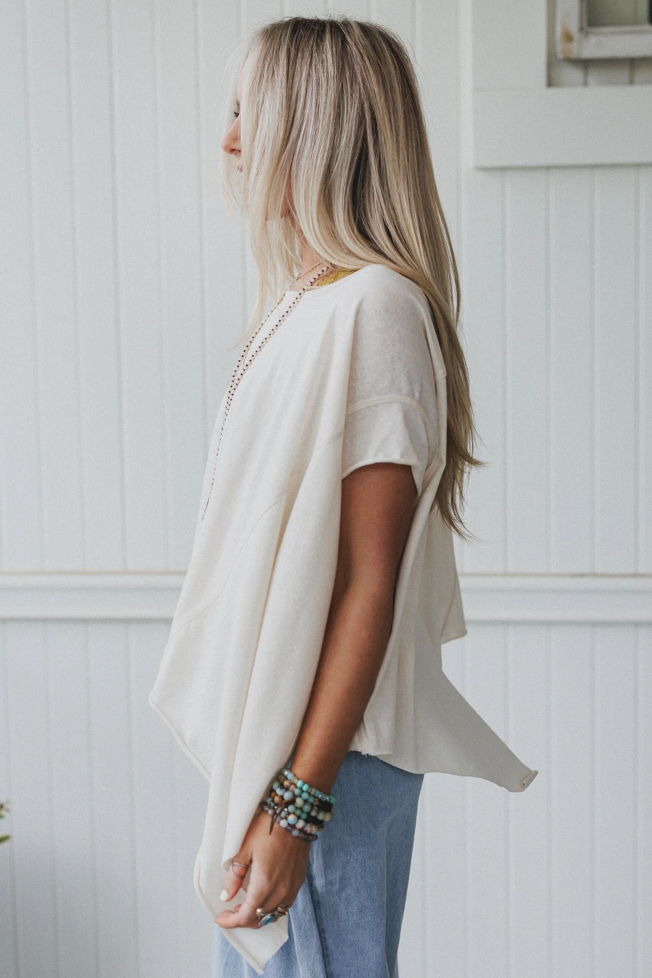 Wanderlight Top - Cream - Image 2