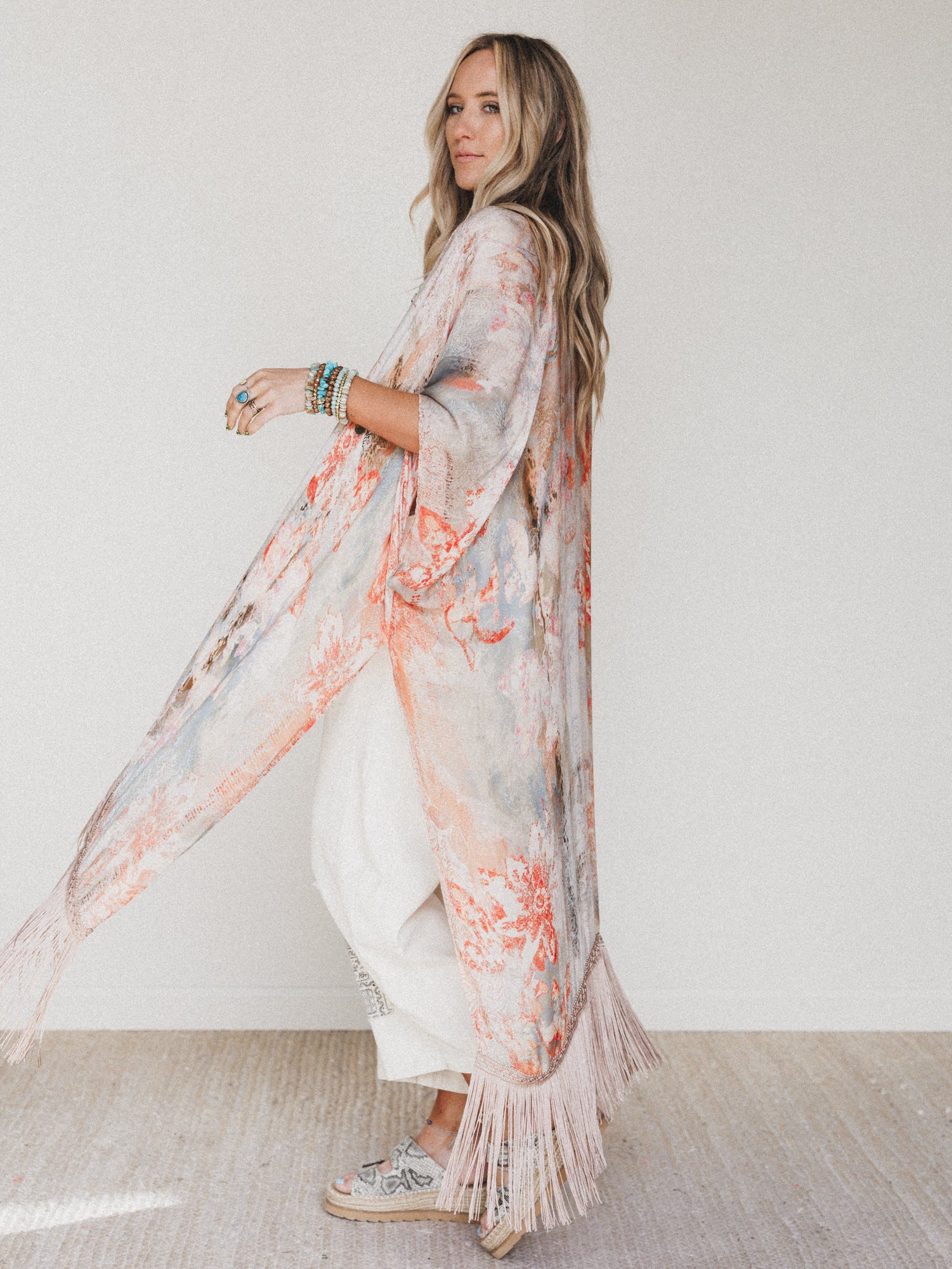 Watercolor Kimono - Nottingham - Image 4