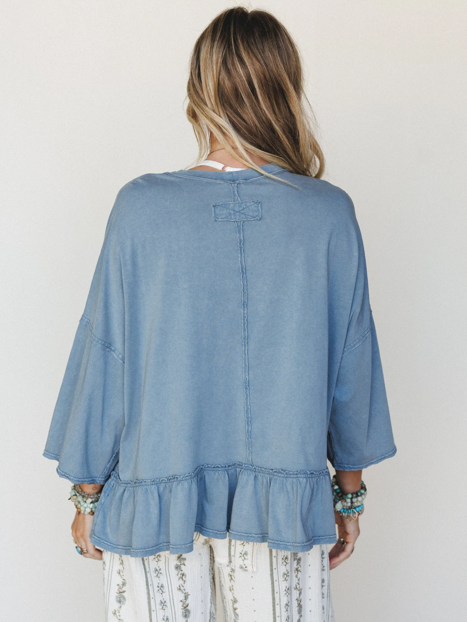 Wild Love Tee - Navy - Image 4