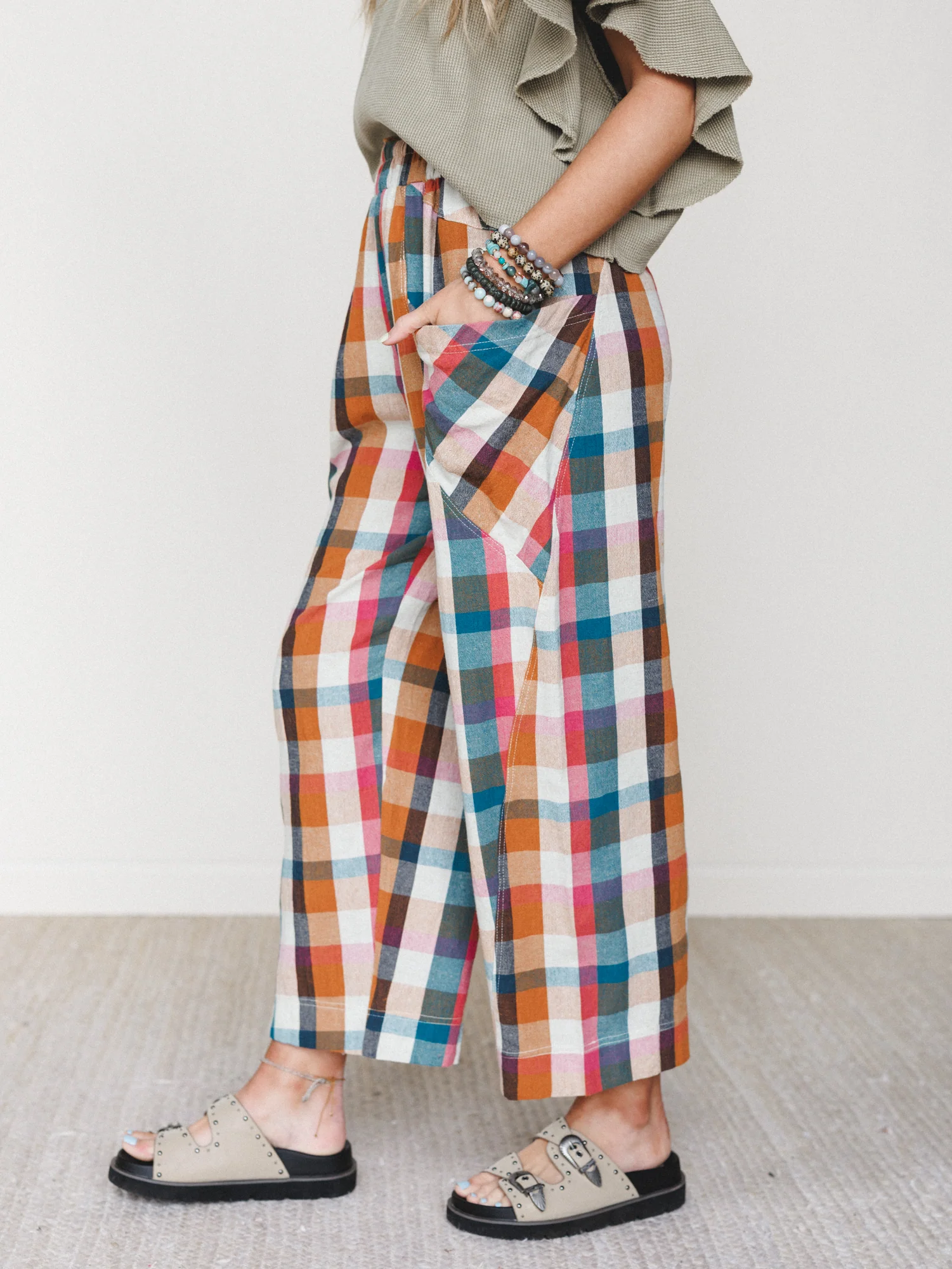Wild Roams Pants - Rose Teal - Image 3