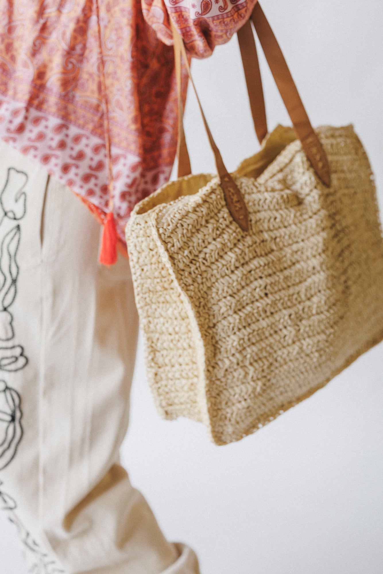 Wildflower Dreams Crochet Bag - Natural - Image 4
