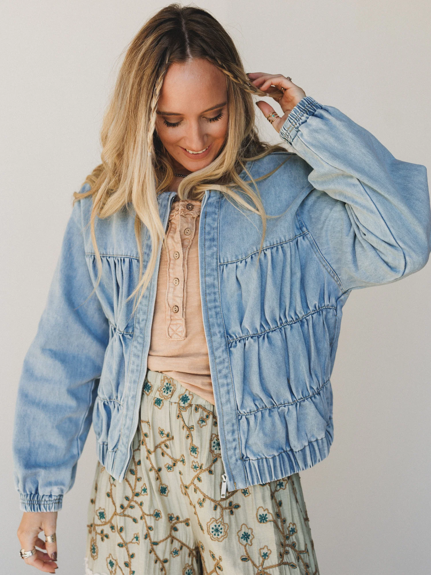 Willow Court Jacket - Denim - Image 5
